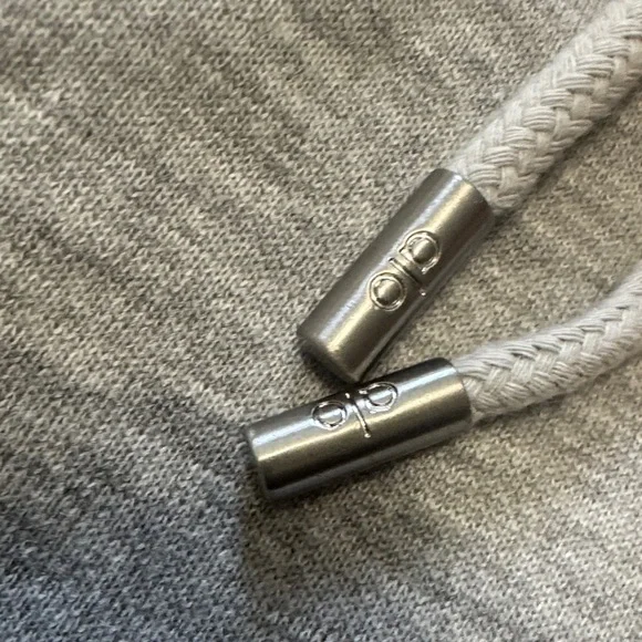 ALO Yoga Gray Women's Athletic Shorts - Picture 3 of 5